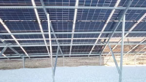 TEMPO - Isola Rizza (VR) - 1 MW - Impianto fotovoltaico a terra bipalo sistemi di fissaggio pannelli fotovoltaici