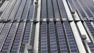 Impianto fotovoltaico - sistemi di fissaggio pannelli fotovoltaici Strutture su tetto con shed - FLII PERIN -San Vendemiano - Treviso