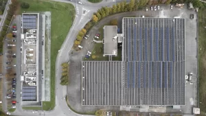 Impianto fotovoltaico - Shed - SATINAL Erba - Italia