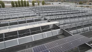 Impianto fotovoltaico - Shed - SATINAL Erba - Italia