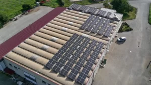 ITALWATT - Scicli (RG) - Trasversale su CLS - 90kW - Impianto fotovoltaico sistemi di fissaggio pannelli fotovoltaici per Strutture trasversale al cupolino