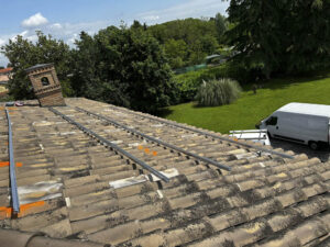 Installazione pannelli fotovoltaici tetti con coppi 6