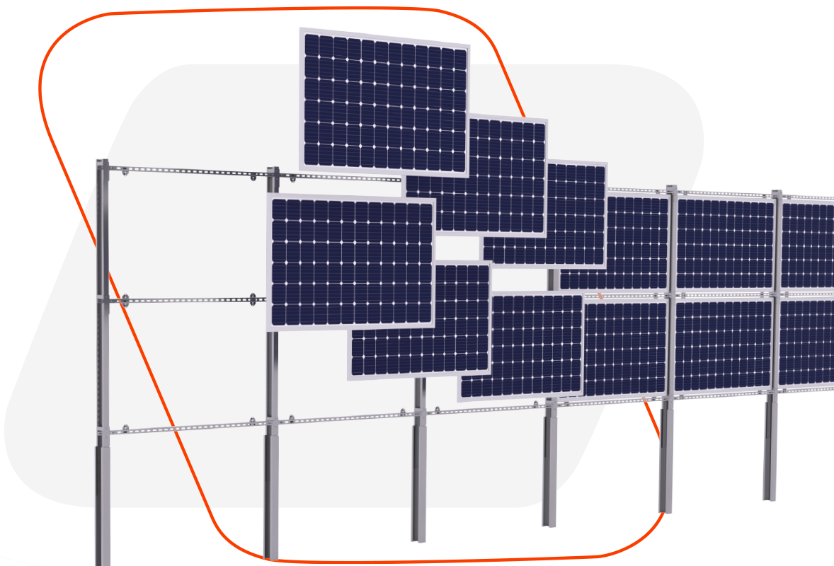 Tracker Fotovoltaico inseguitore Solare 02