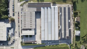 Giorik SpA di Sedico (Belluno) - Impianto fotovoltaico su tetto a cupolino e lamiera grecata