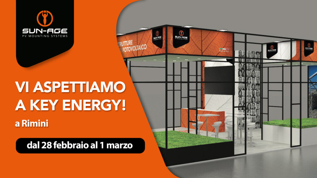 sunage strutture per fotovoltaico fiera keyenergy rimini