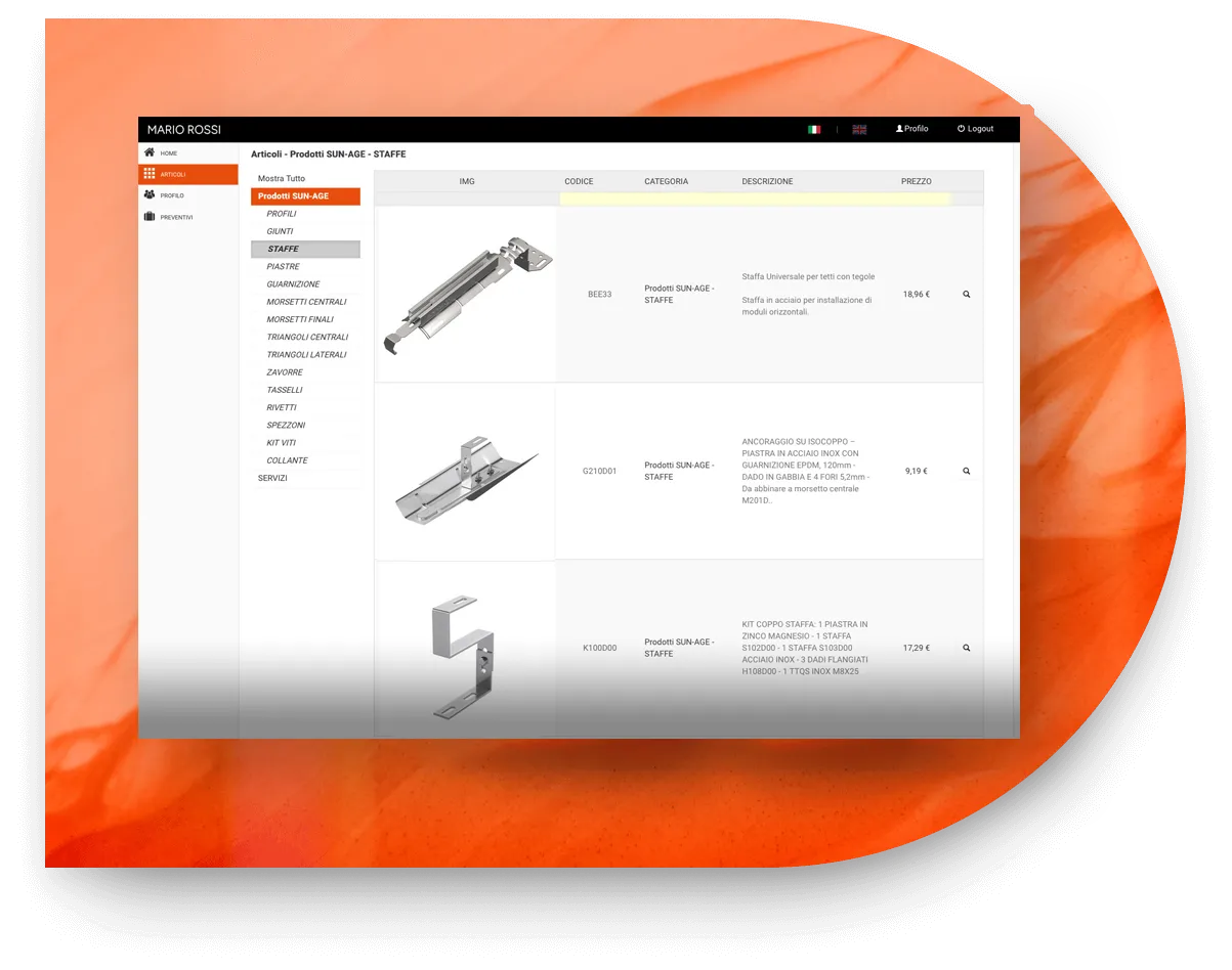 configuratore installazione pannelli fotovoltaici solari