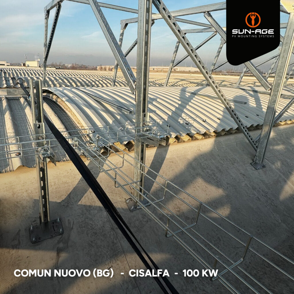 impianto fotovoltaico industriale su CUPOLINO 04