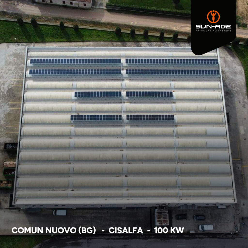 impianto fotovoltaico industriale su CUPOLINO 06