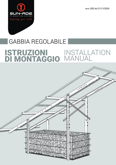 Manuale Installazione Struttura a Gabbia Regolabile