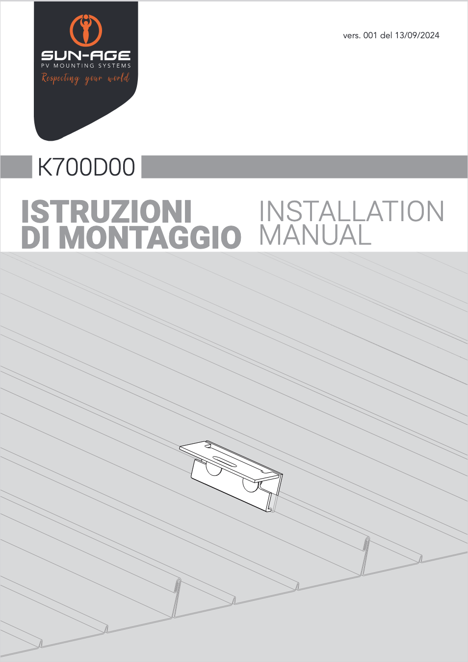 manuale K700D00 sunage