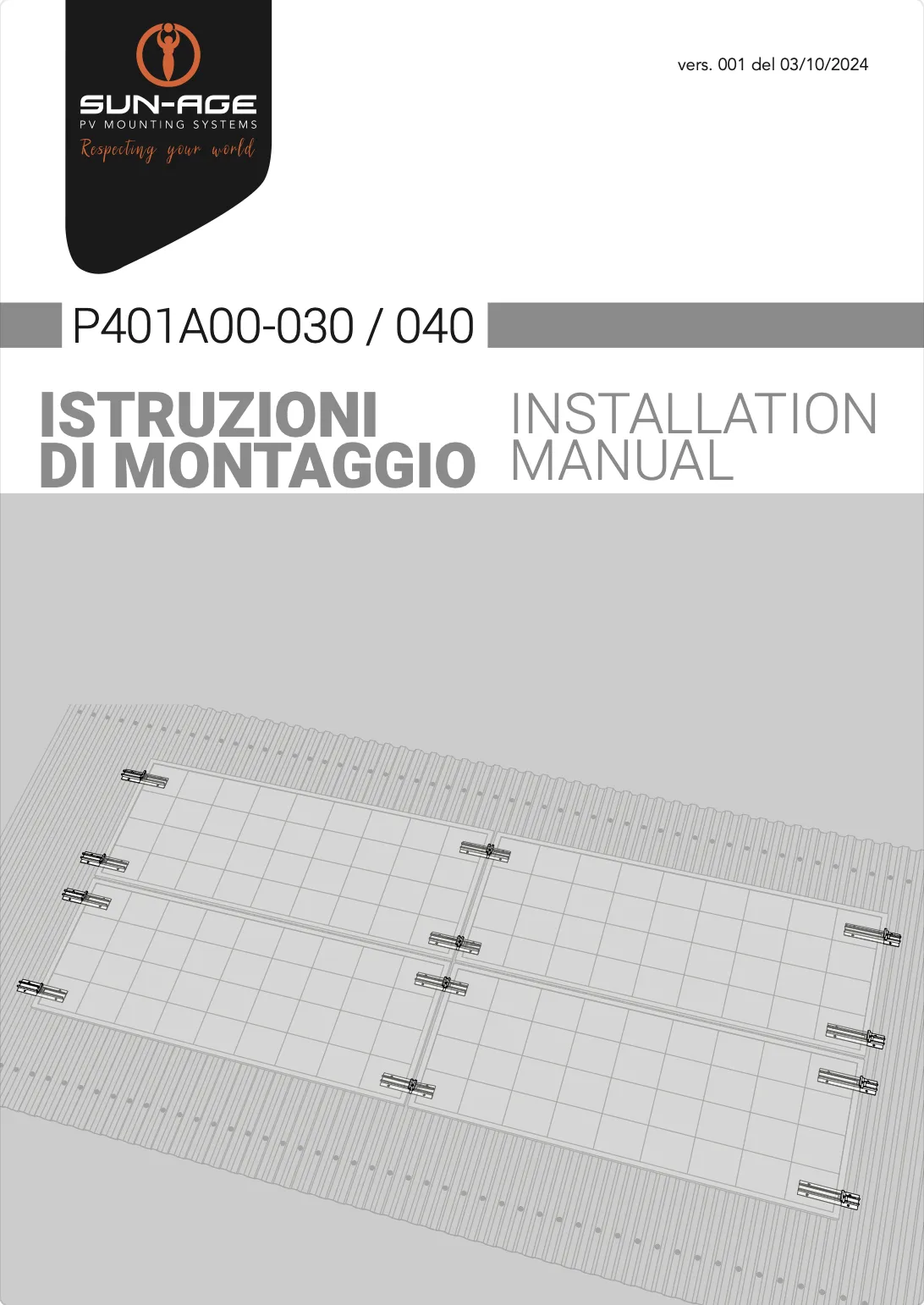 Manuale Installazione P401A00 030 040 V01 IT 031024