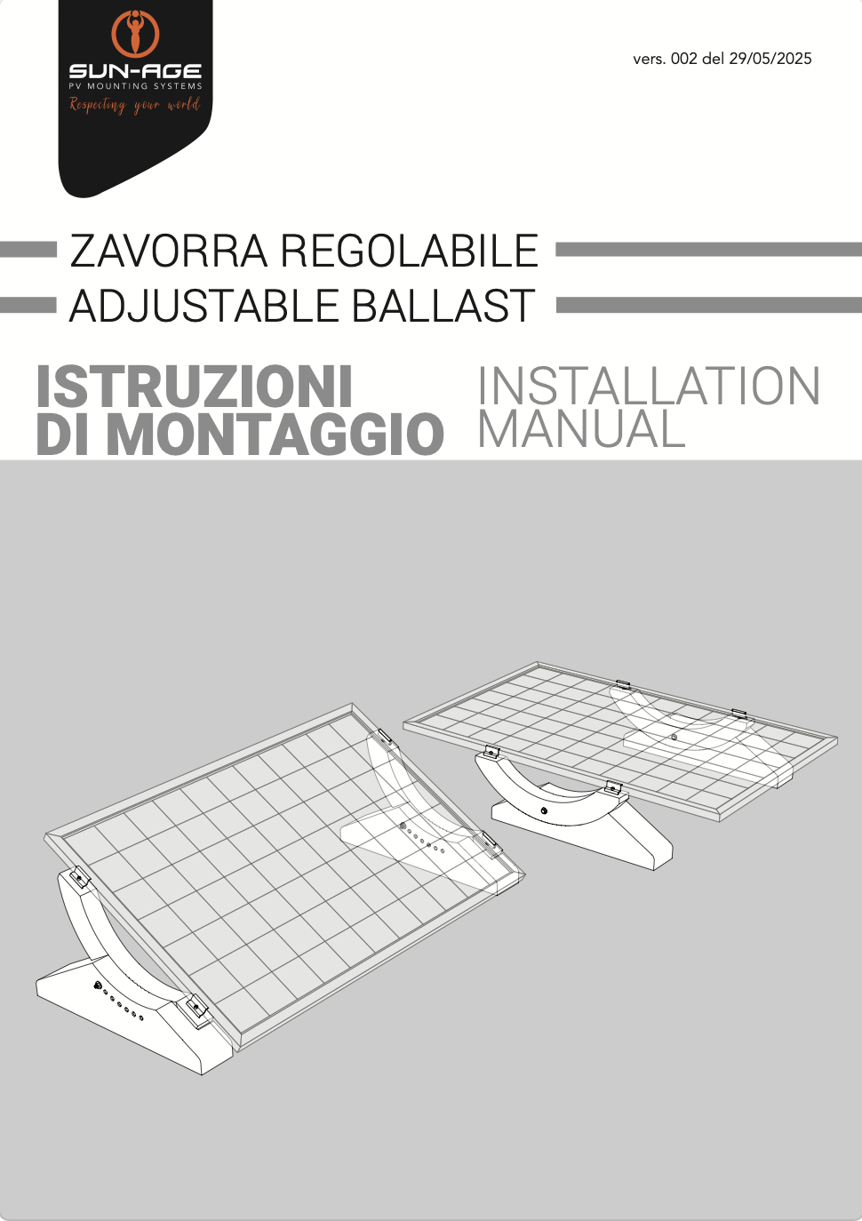 Manuale Installazione Zavorra Regolabile V02 IT 290525