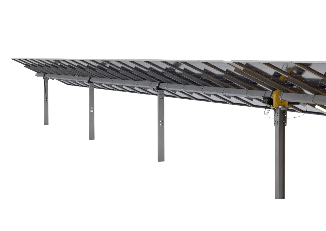 Tracker Fotovoltaico Inseguitore Solare per impianti agrovoltaici 02